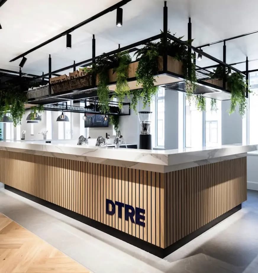 an image of a bar in an office