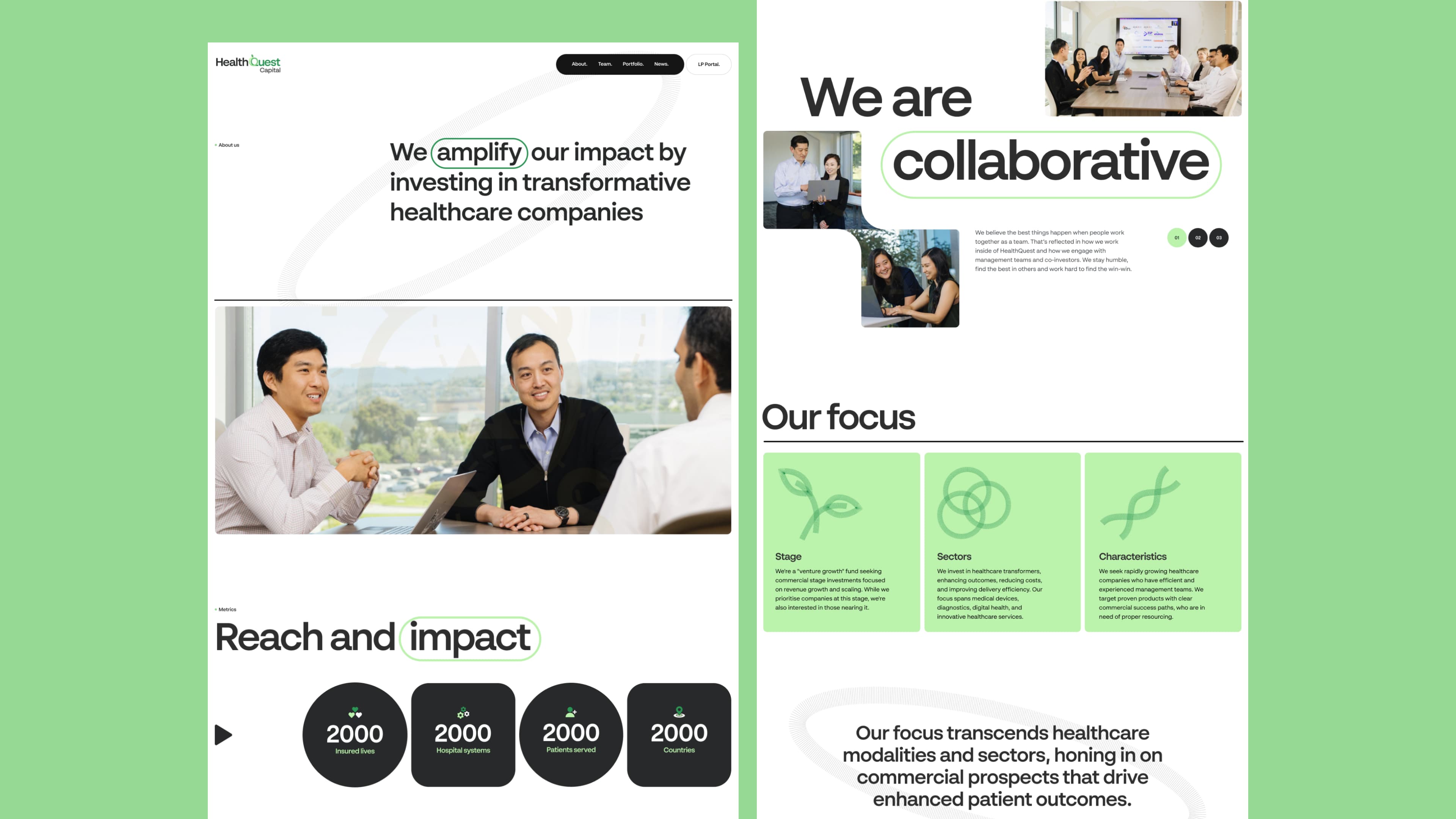 HealthQuest Capital's Homepage