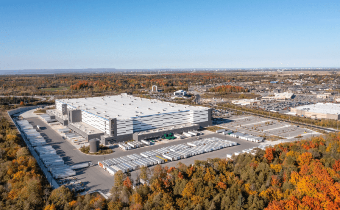 Commercial Property Drone Shot